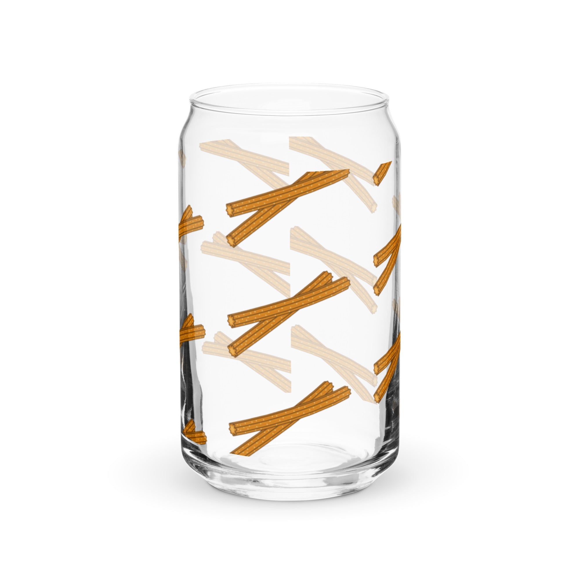 Can-shaped glass